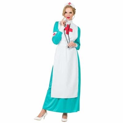 Costume da Infermiera Verde Adulto