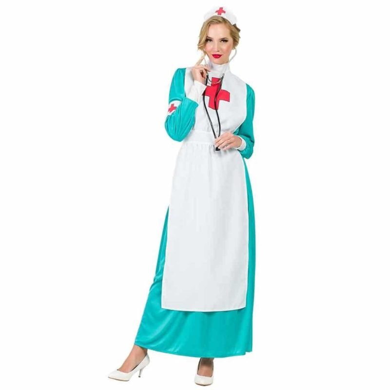 Costume da Infermiera Verde Adulto