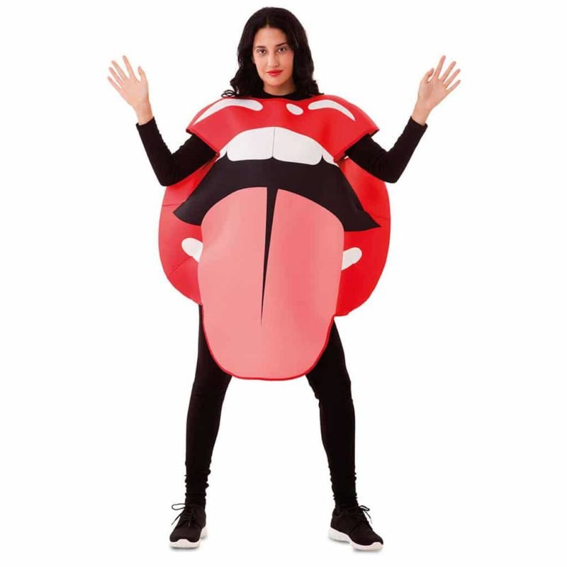 Costume da Lingua Rolling Stones Adulto