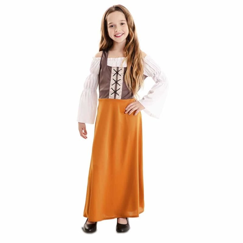 Costume Locandiera Medievale Bambina