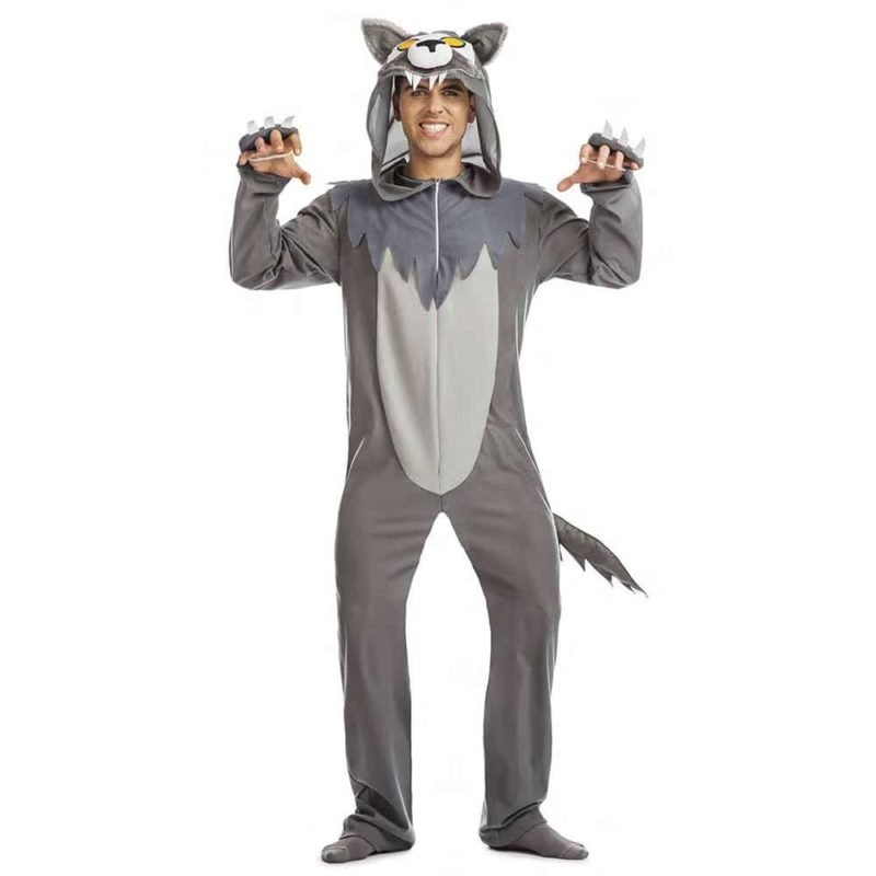 Costume Lupo Grigio M/L