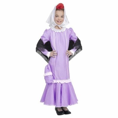 Costume da Madrilena Lilla Bambina