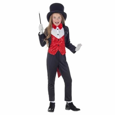 Costume da Mago de Luxe Bambina