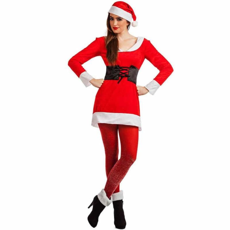 Costume Mamma Natale con Corsetto S