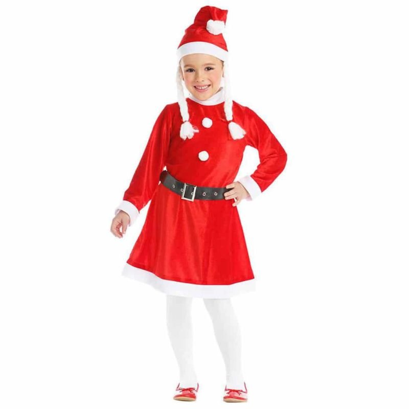 Costume Mamma Natale con Trecce