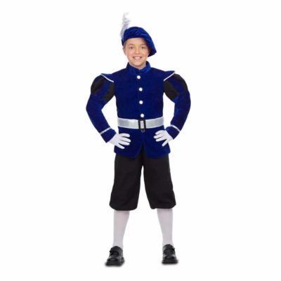 Costume Paggio Azzurro Bambini