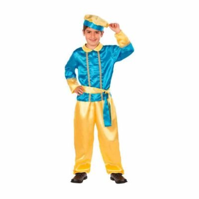 Costume Paggio di Re Maggio Blu