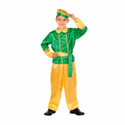Costume Paggio di Re Maggio Verde