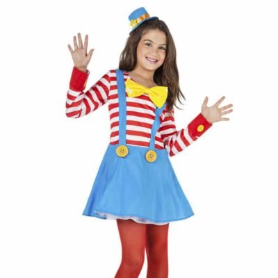 Costume Pagliaccia a Righe