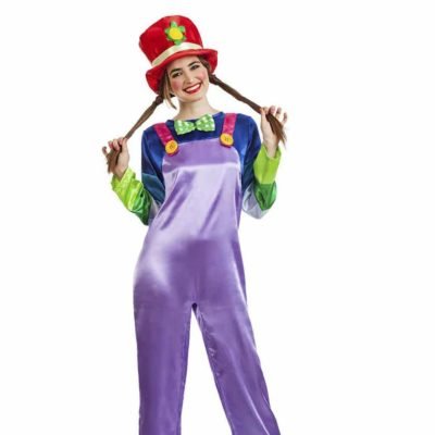 Costume Pagliaccia Salopette Adulto