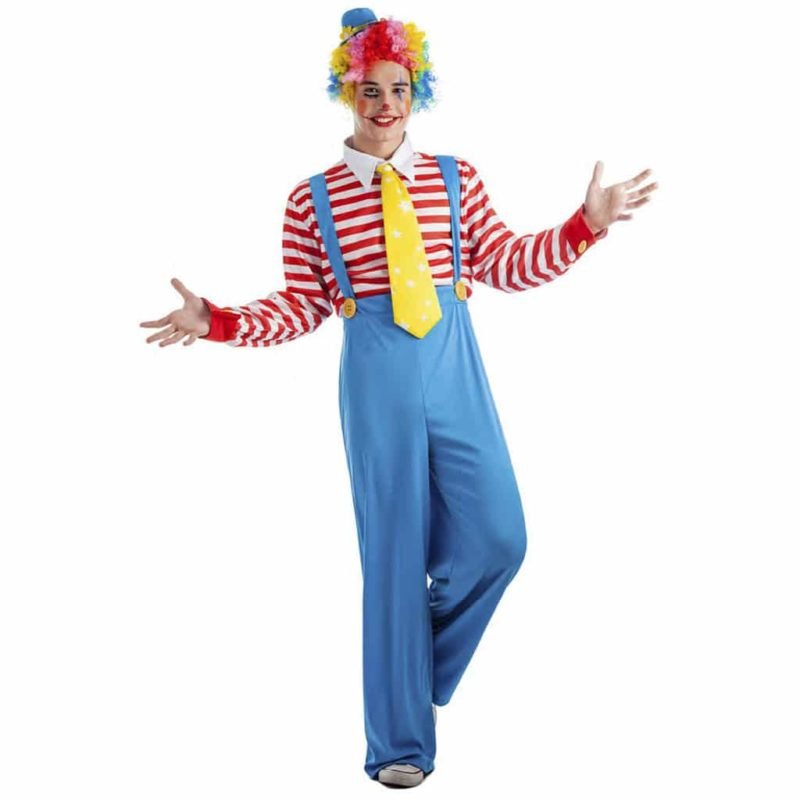 Costume Pagliaccio a Righe