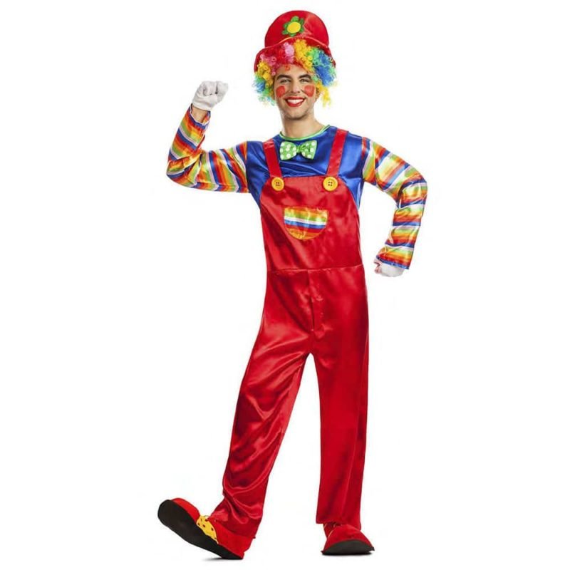 Costume Pagliaccio Salopette Adulto