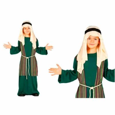 Costume Pastore Giuseppe Verde Bambino