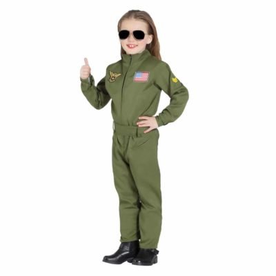Costume da Pilota di Aereo da Combattimento Unisex