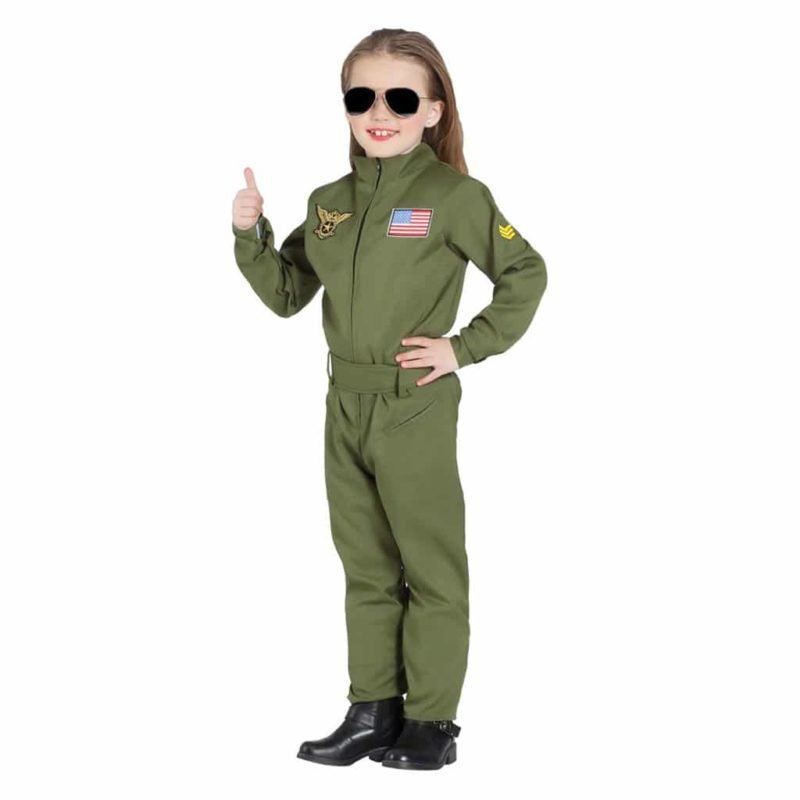 Costume da Pilota di Aereo da Combattimento Unisex