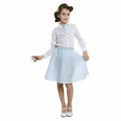 Costume Pin-Up Set Blu Bambina