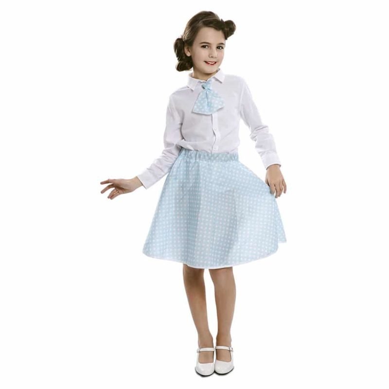 Costume Pin-Up Set Blu Bambina