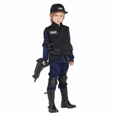 Costume da Poliziotto Swat Bambino