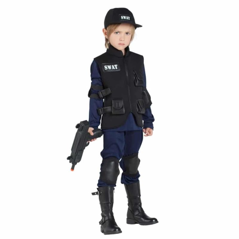 Costume da Poliziotto Swat Bambino