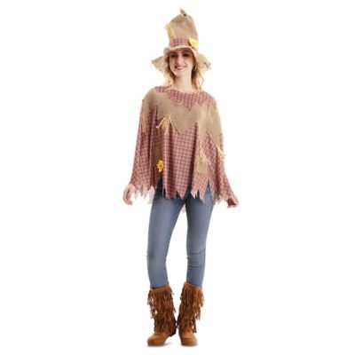 Costume Poncho Spaventapasseri Adulto