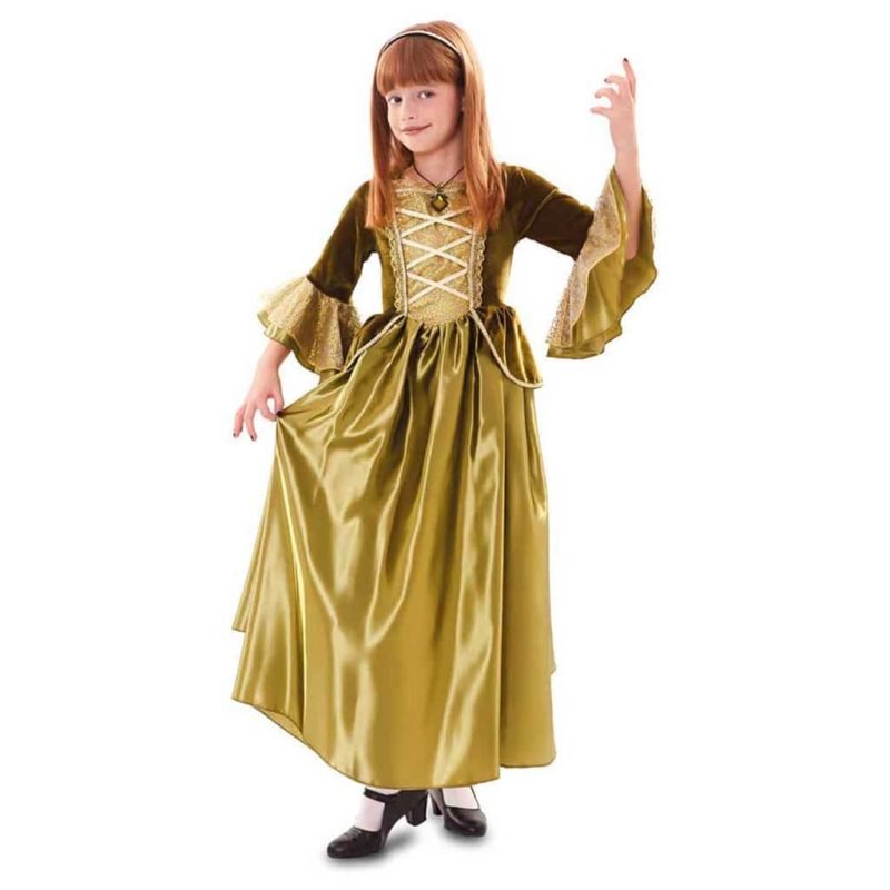 Costume Principessa Verde Bambina