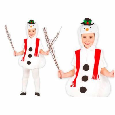 Costume Pupazzo di Neve Bambini
