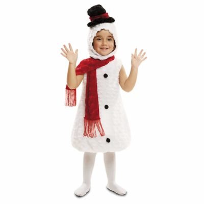 Costume Pupazzo di Neve Peluche Bambini