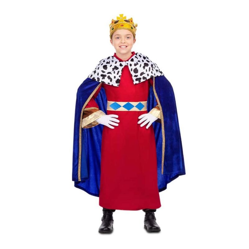Costume Re Mago Azzurro Bambini