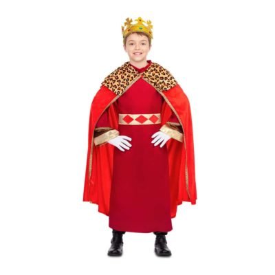 Costume Re Mago Rosso Bambini