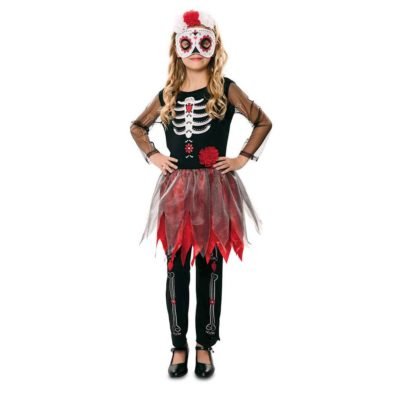 Costume da Scheletro Catrina per bambine