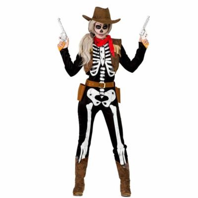 Costume da Scheletro Cowgirl Donna