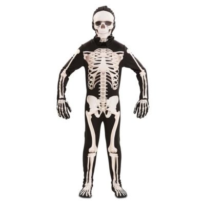 Costume Scheletro de Luxe  Bambino