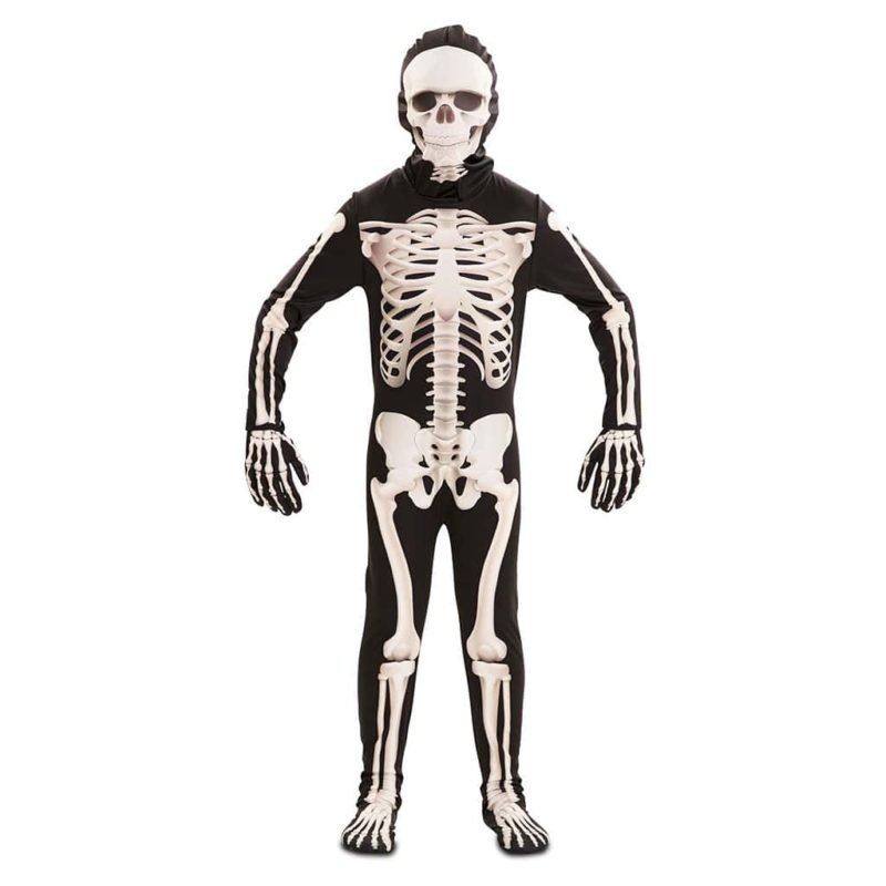Costume Scheletro de Luxe  Bambino