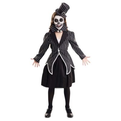 Costume Scheletro elegante Bambina