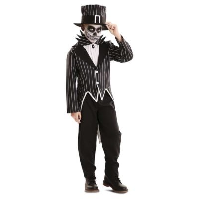 Costume Scheletro elegante Bambino