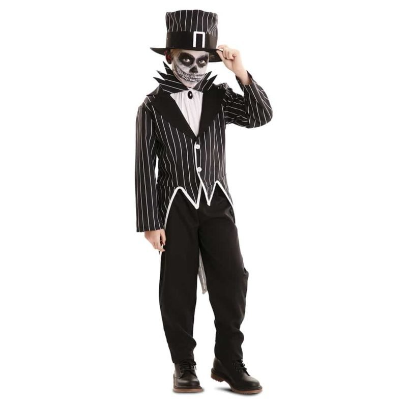 Costume Scheletro elegante Bambino