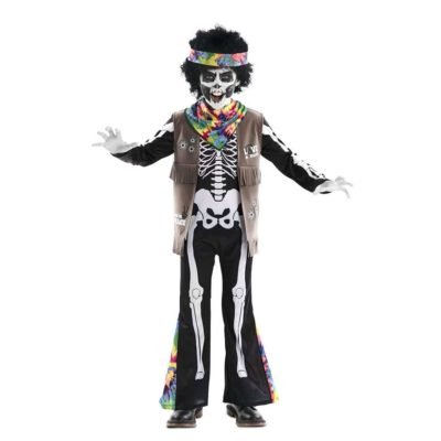 Costume da Scheletro Hippie Bambini