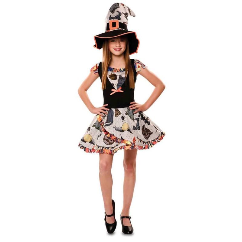 Costume da Strega Divertente Bambine