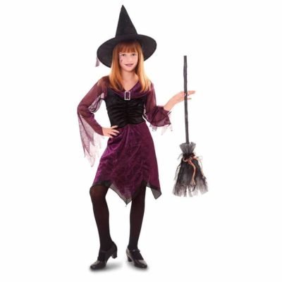 Costume Strega Porpora Bambina