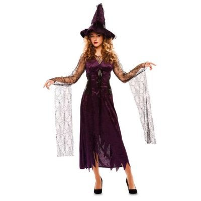 Costume da Strega Viola Donna