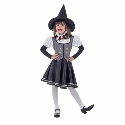 Costume da Strega Grey Bambina