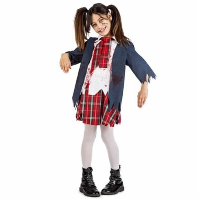 Costume da Studente Zombie Bambina