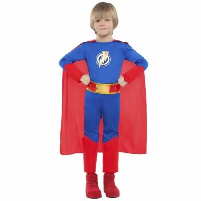 Costume Supereroe Blu