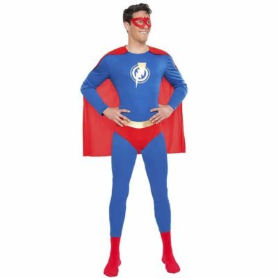 Costume Supereroe Blu
