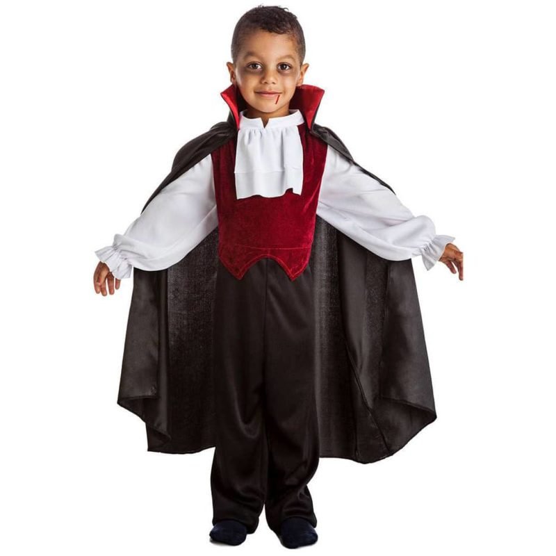 Costume Tuta Vampiro con Mantello