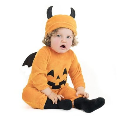 Costume da Zucca Pipistrello Bimbi