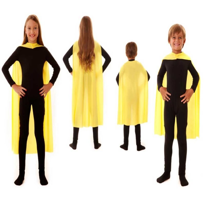 Mantello per Bambini Giallo 70Cm