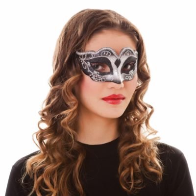 Maschera Argento/Nero