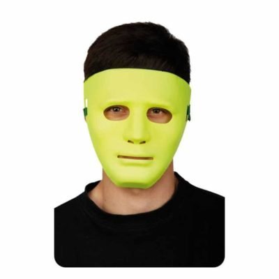 Maschera Gialla Neon Adulti