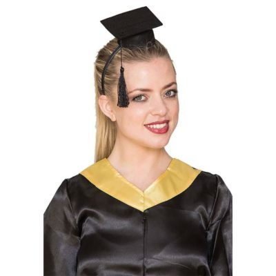 Mini Cappello Laureato Con Cercchietto